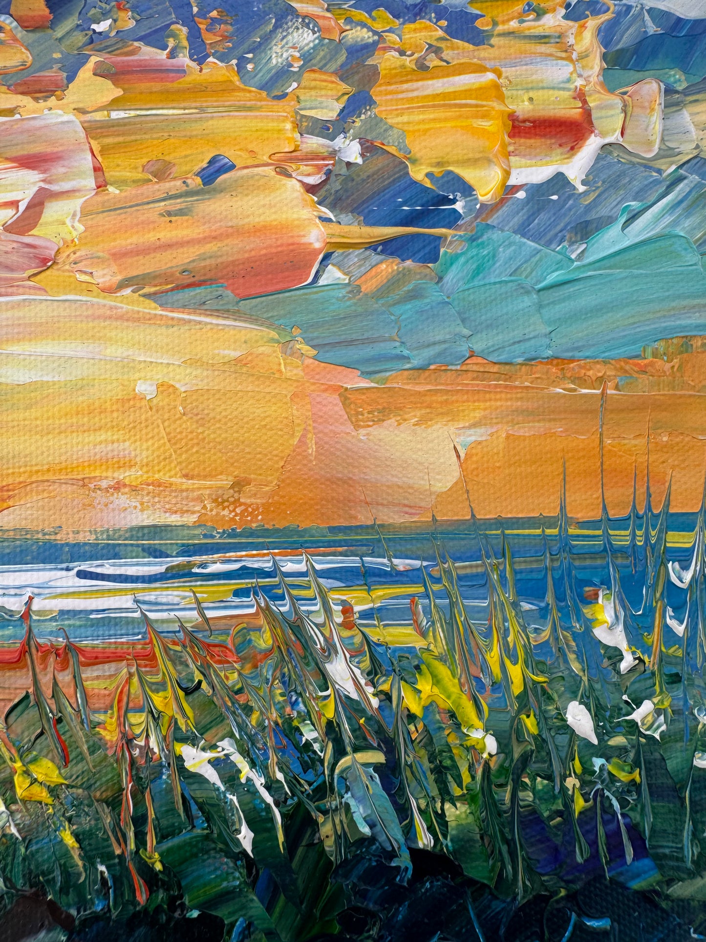 Painted skies