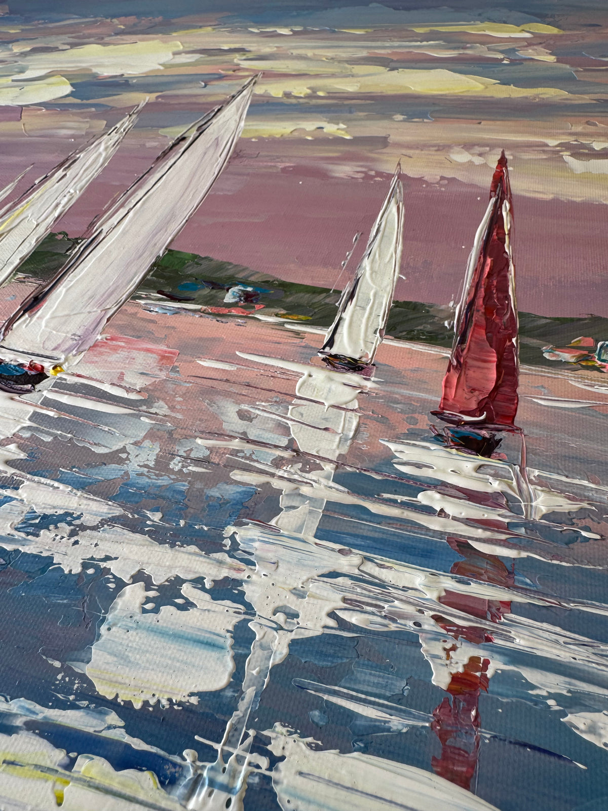 Sails at Sunset
