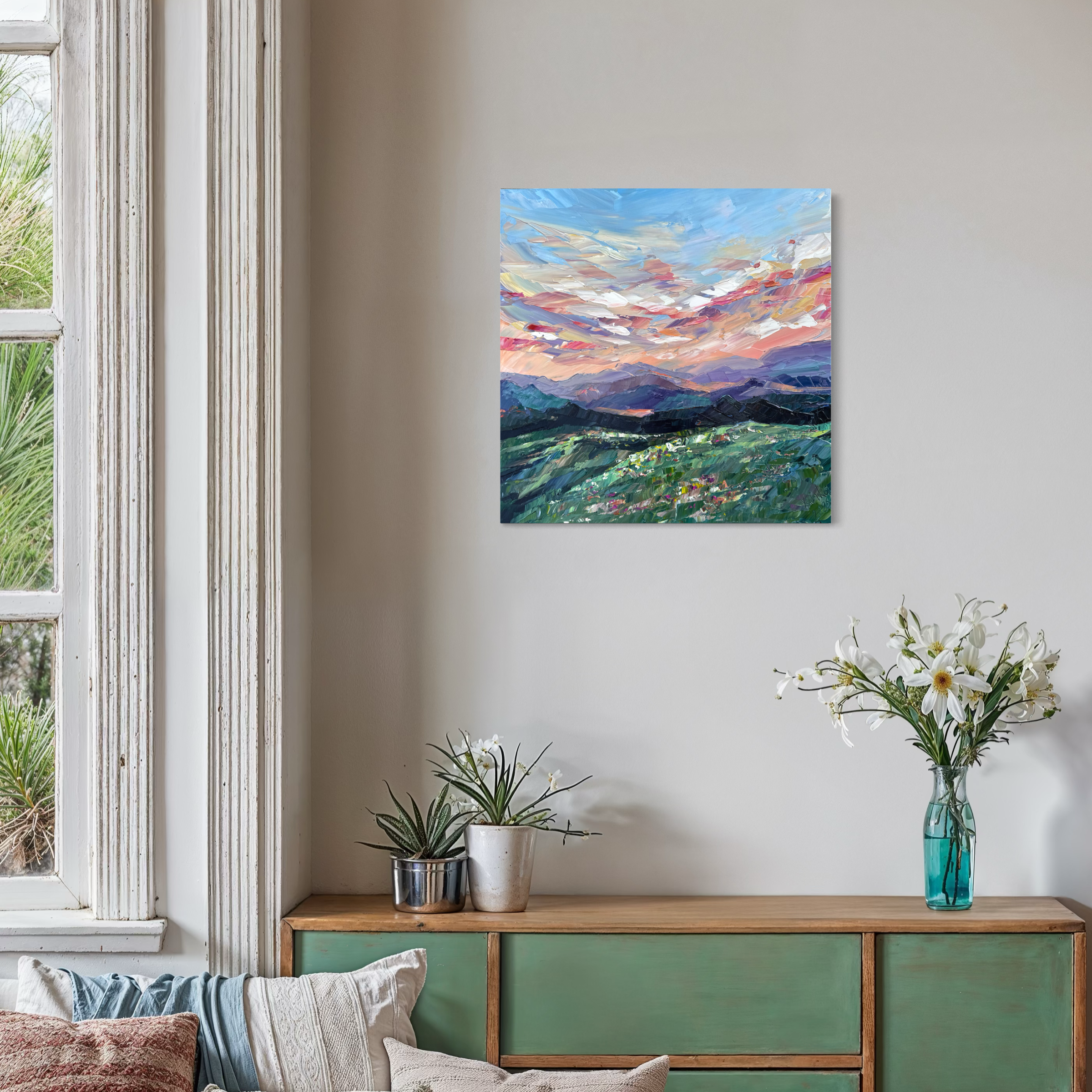 Evening over the Hills