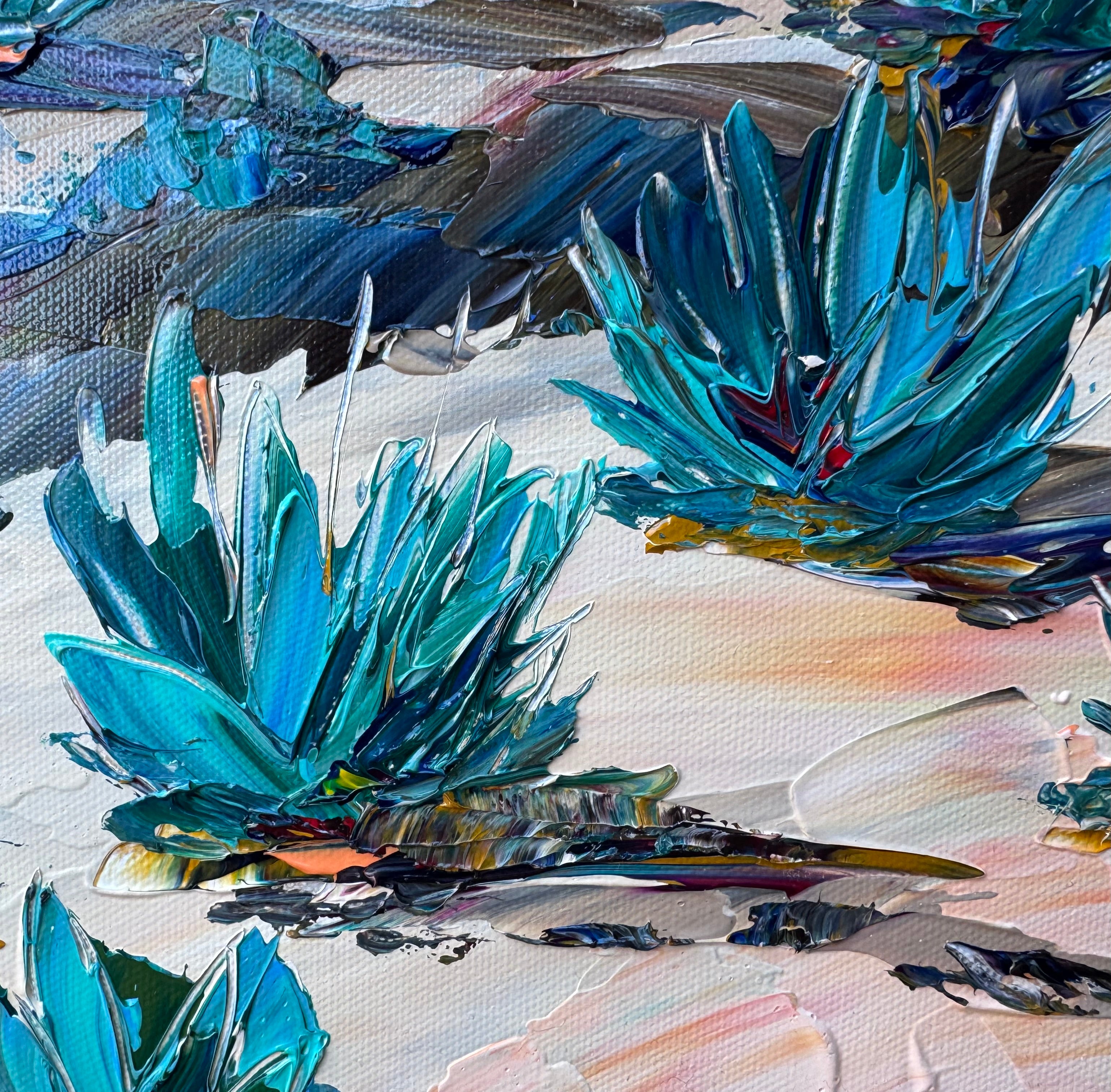 Agaves & Mountain
