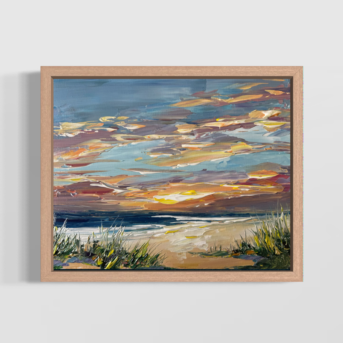 Evening by the Ocean