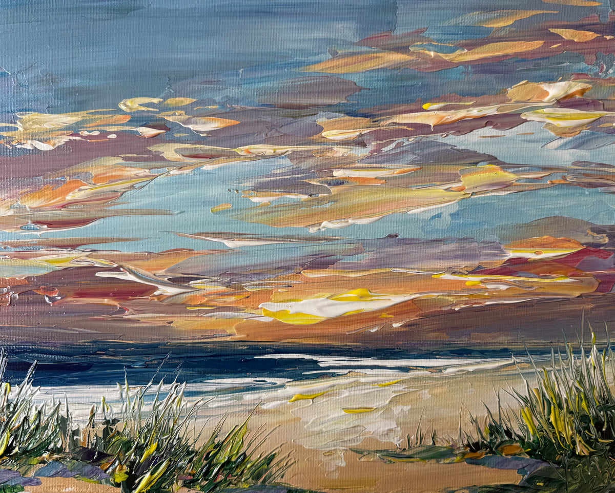 Evening by the Ocean
