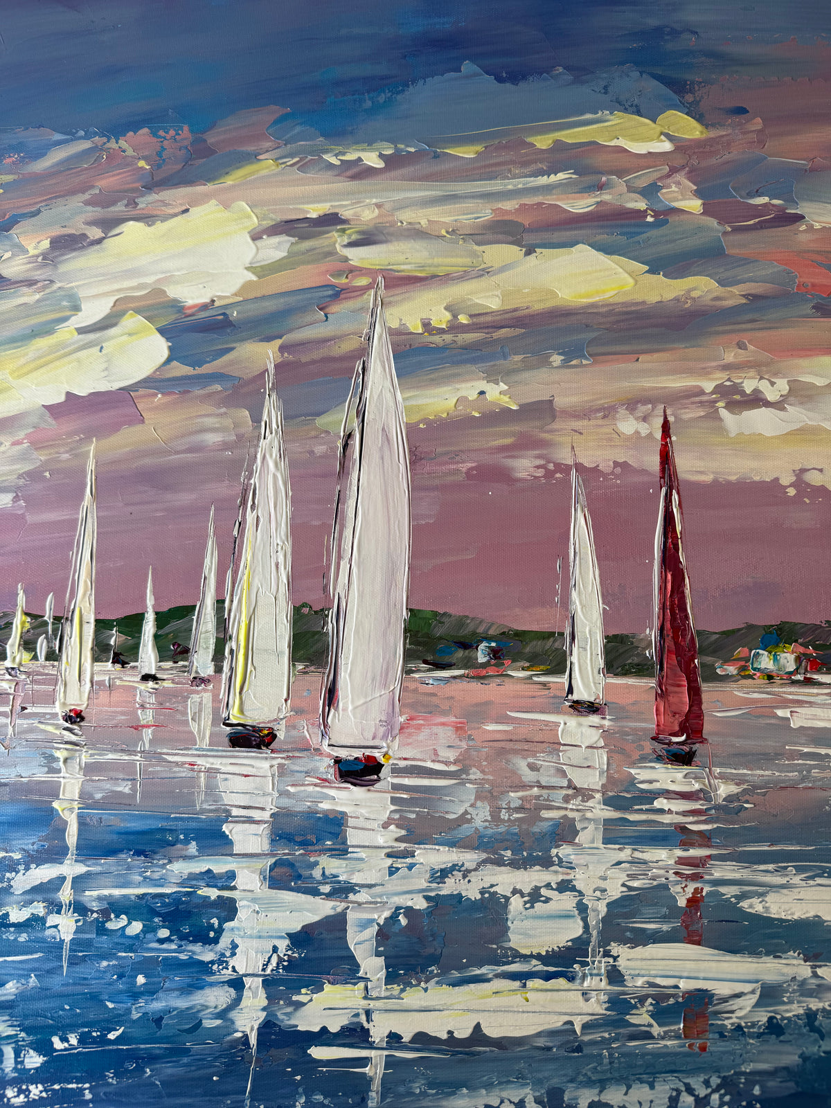 Sails at Sunset