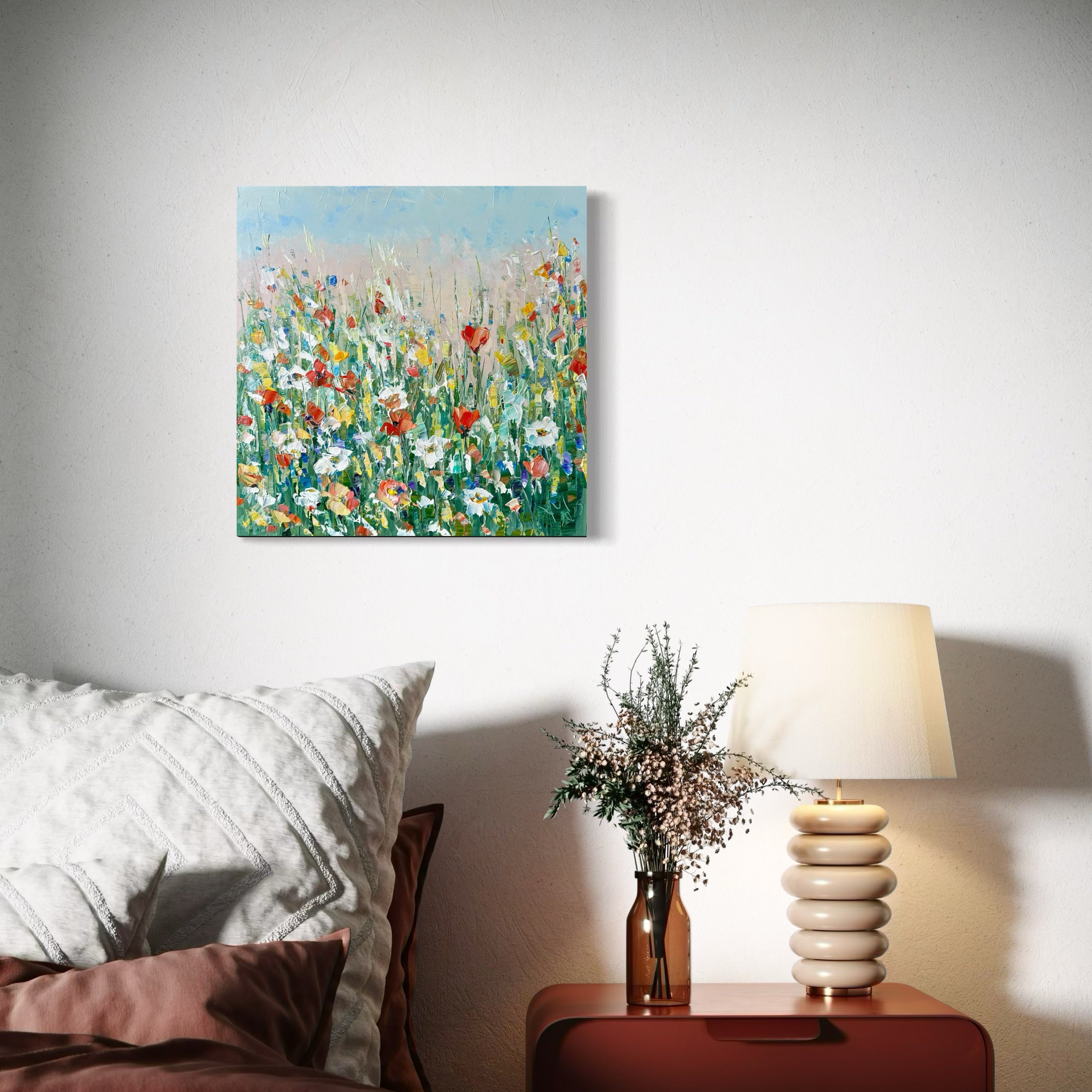 Dreamy Wildflowers 20x20