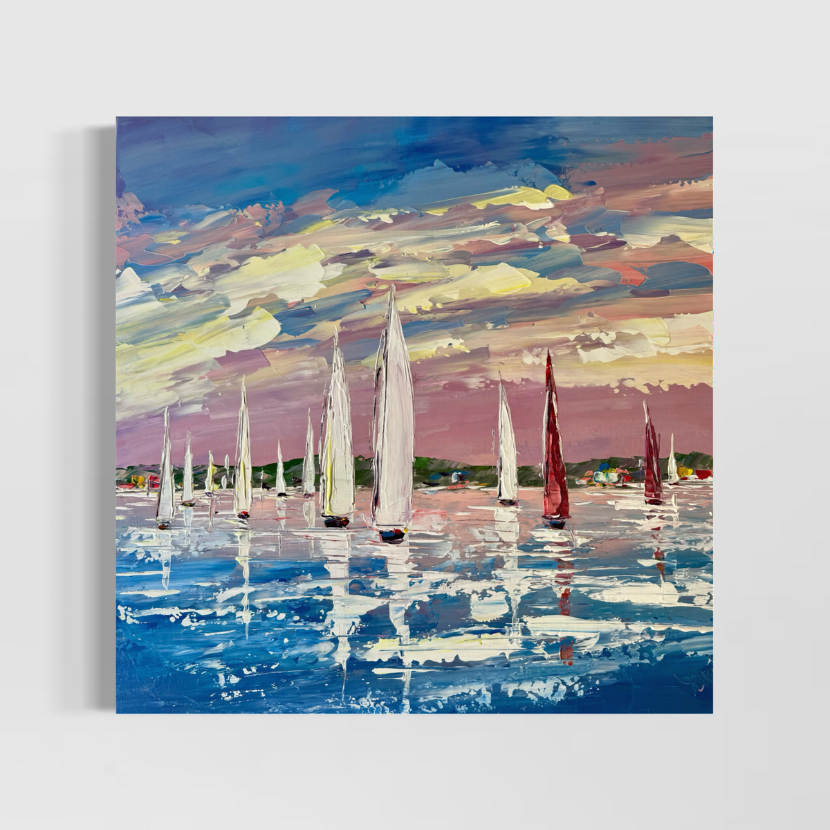 Sails at Sunset