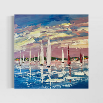 Sails at Sunset