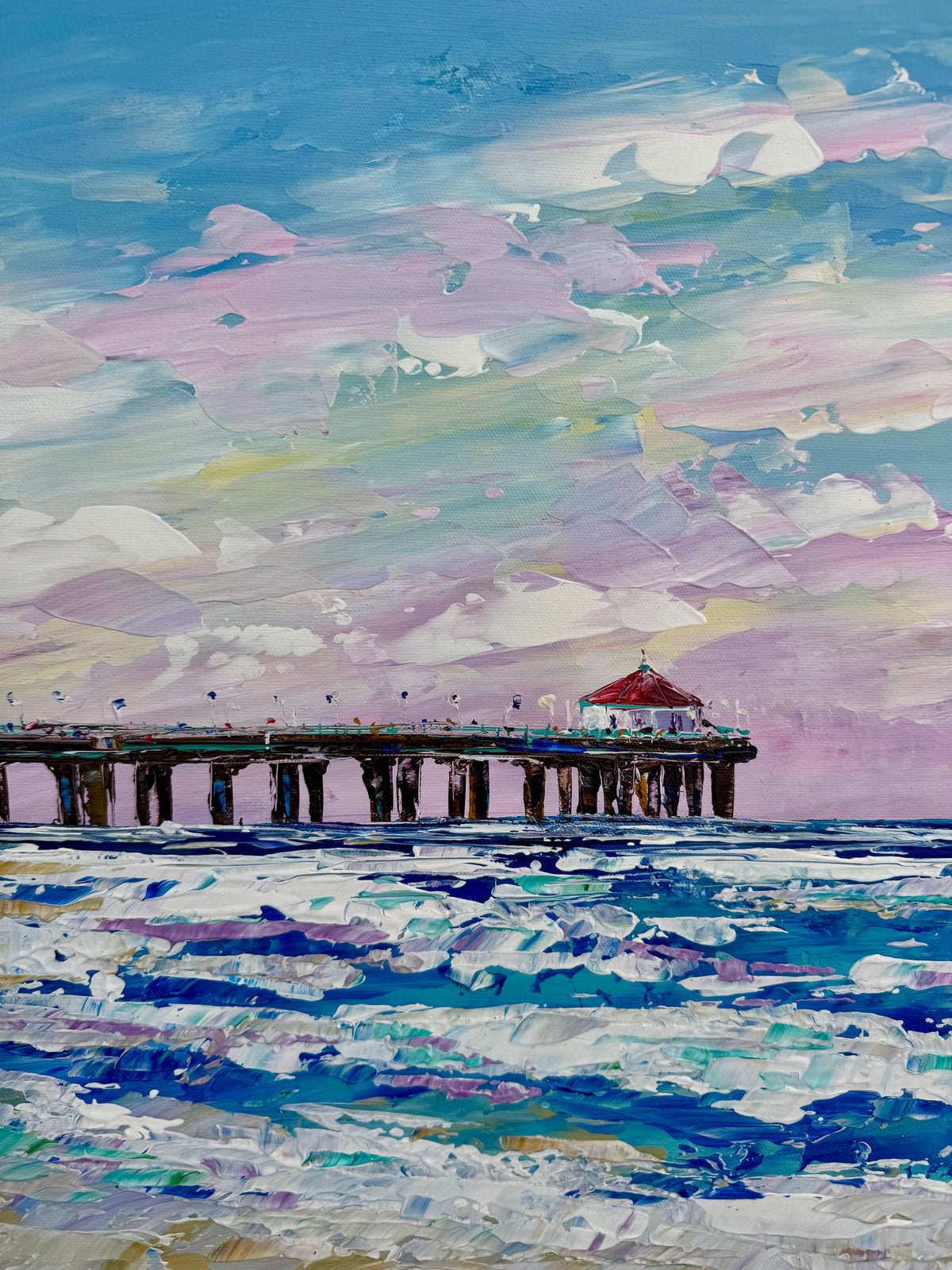 By the pier