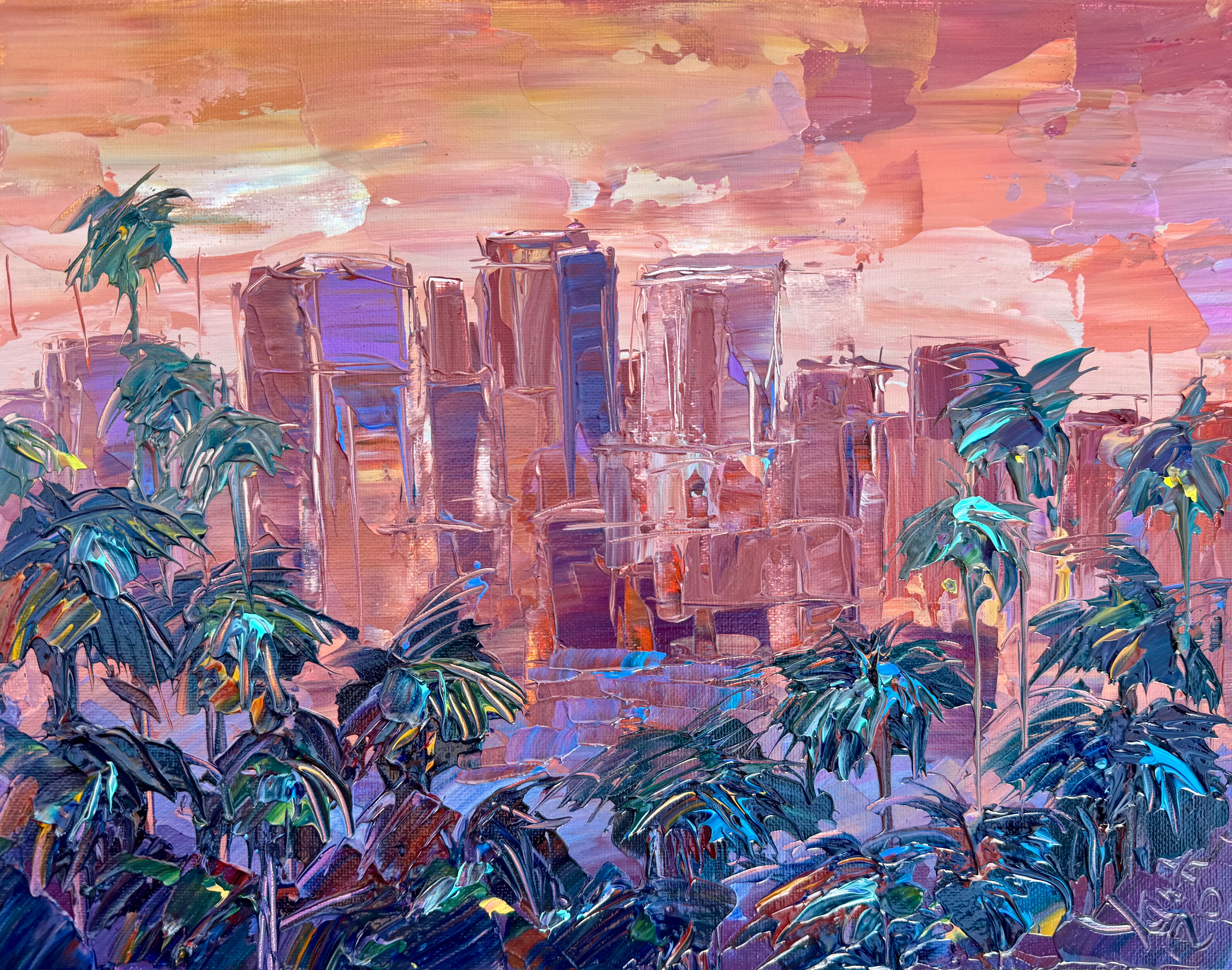 Sunset Over LA