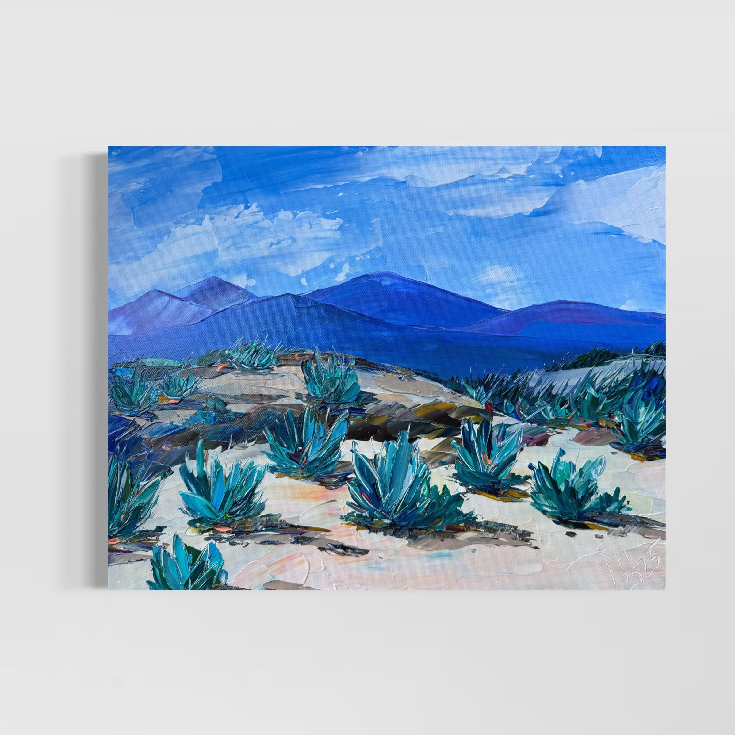 Agaves & Mountain