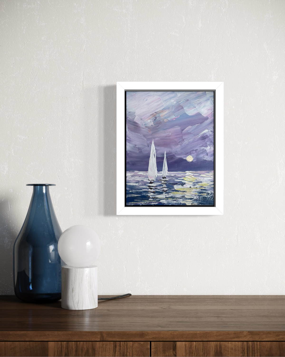 Moonlit sail