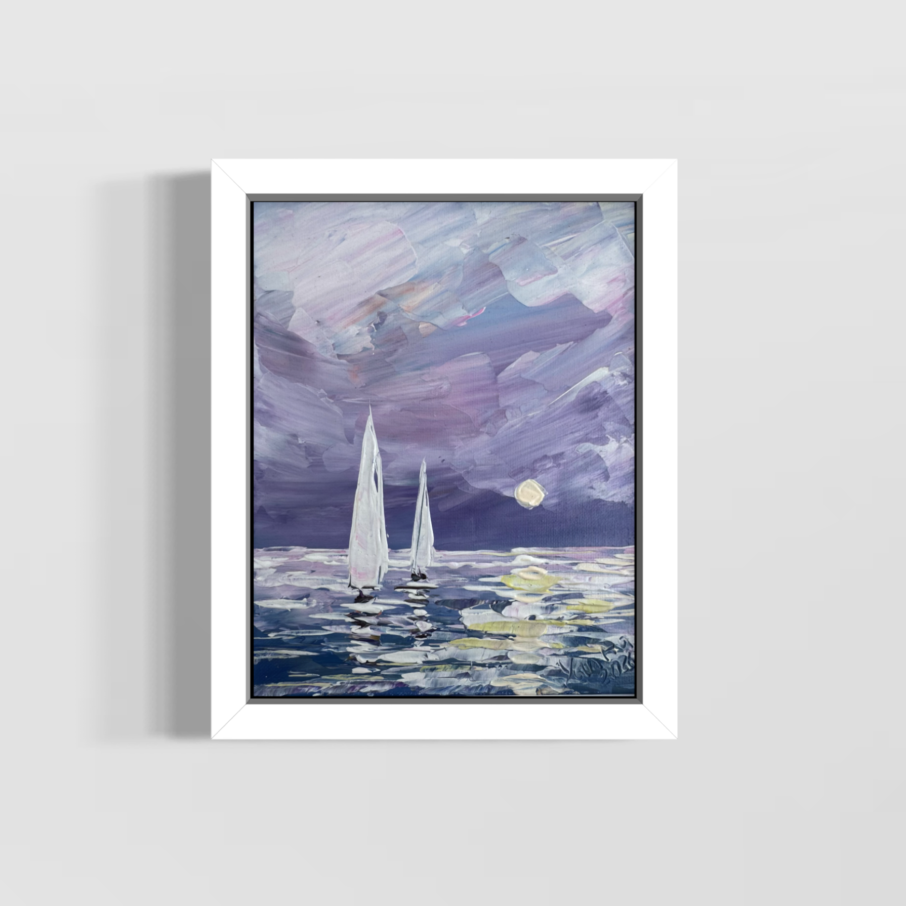 Moonlit sail