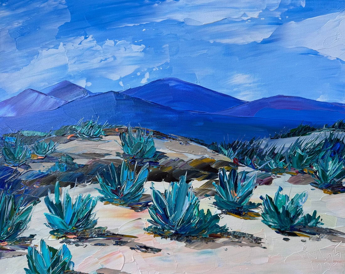Agaves & Mountain