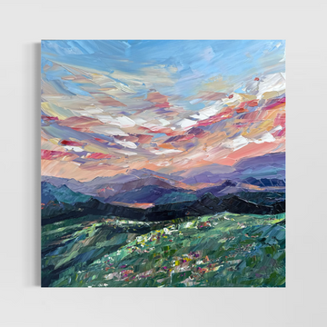 Evening over the Hills