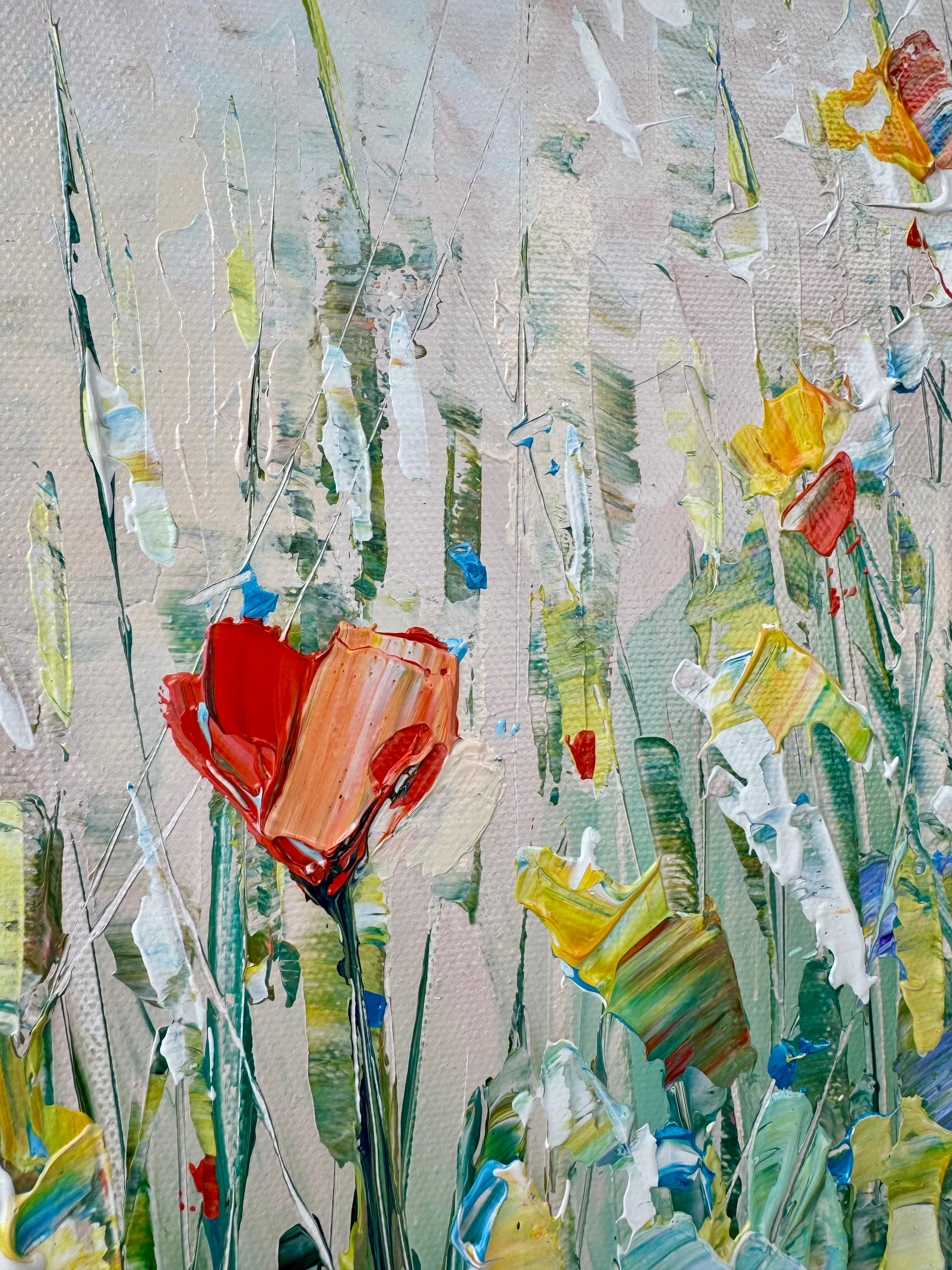 Dreamy Wildflowers 20x20