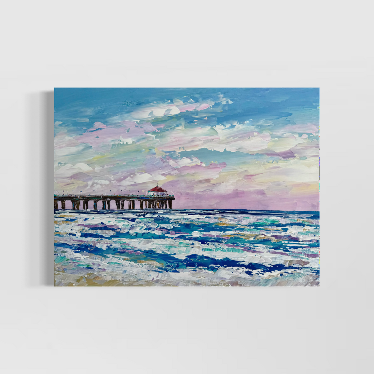 By the pier