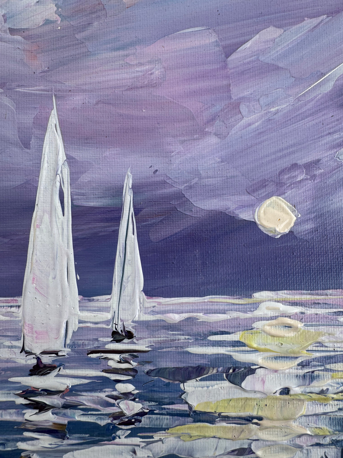 Moonlit sail