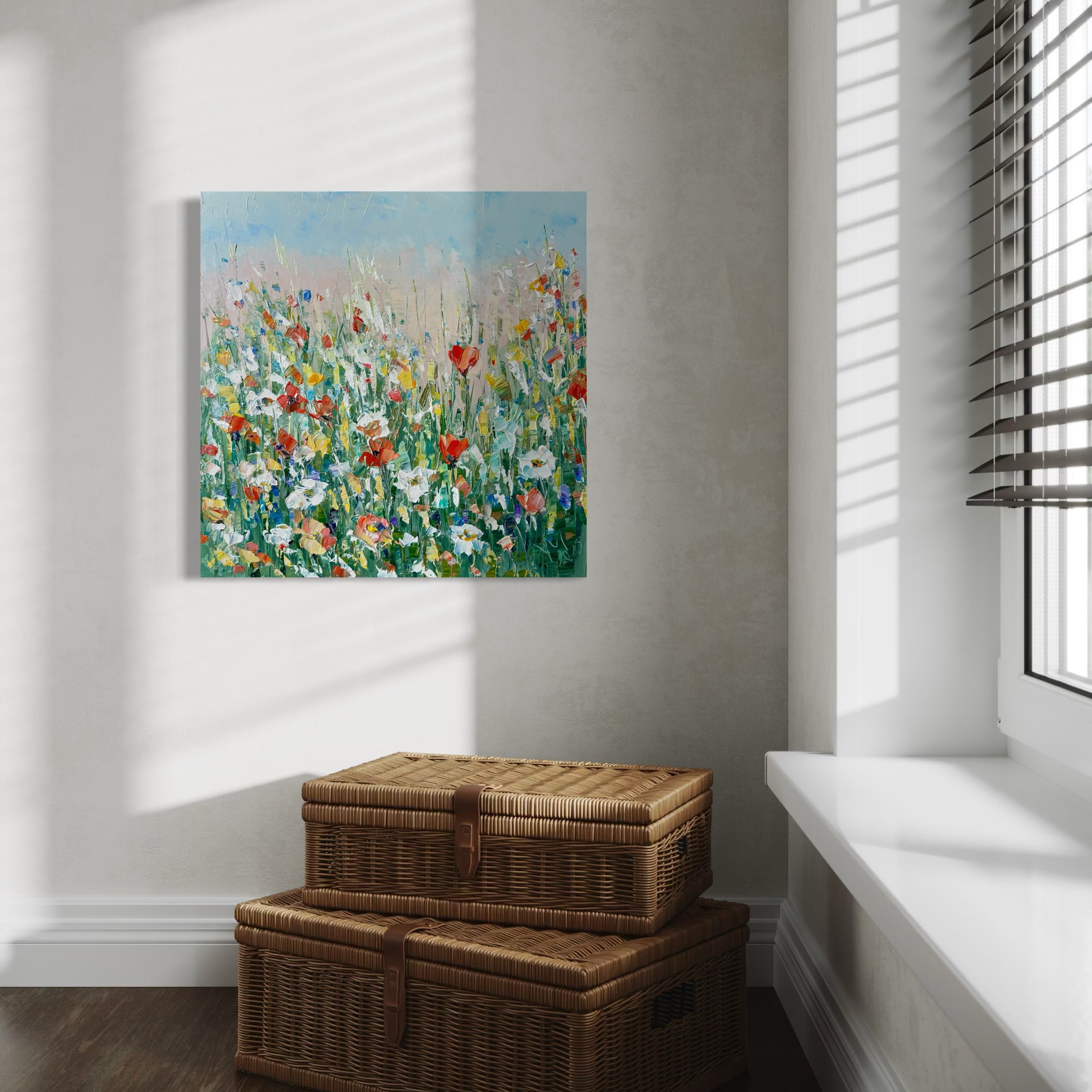 Dreamy Wildflowers 20x20