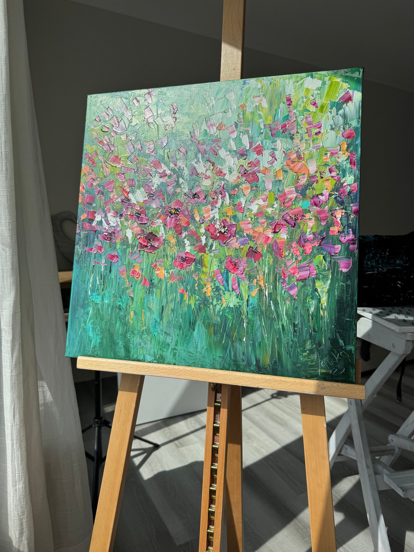 Dancing wildflowers