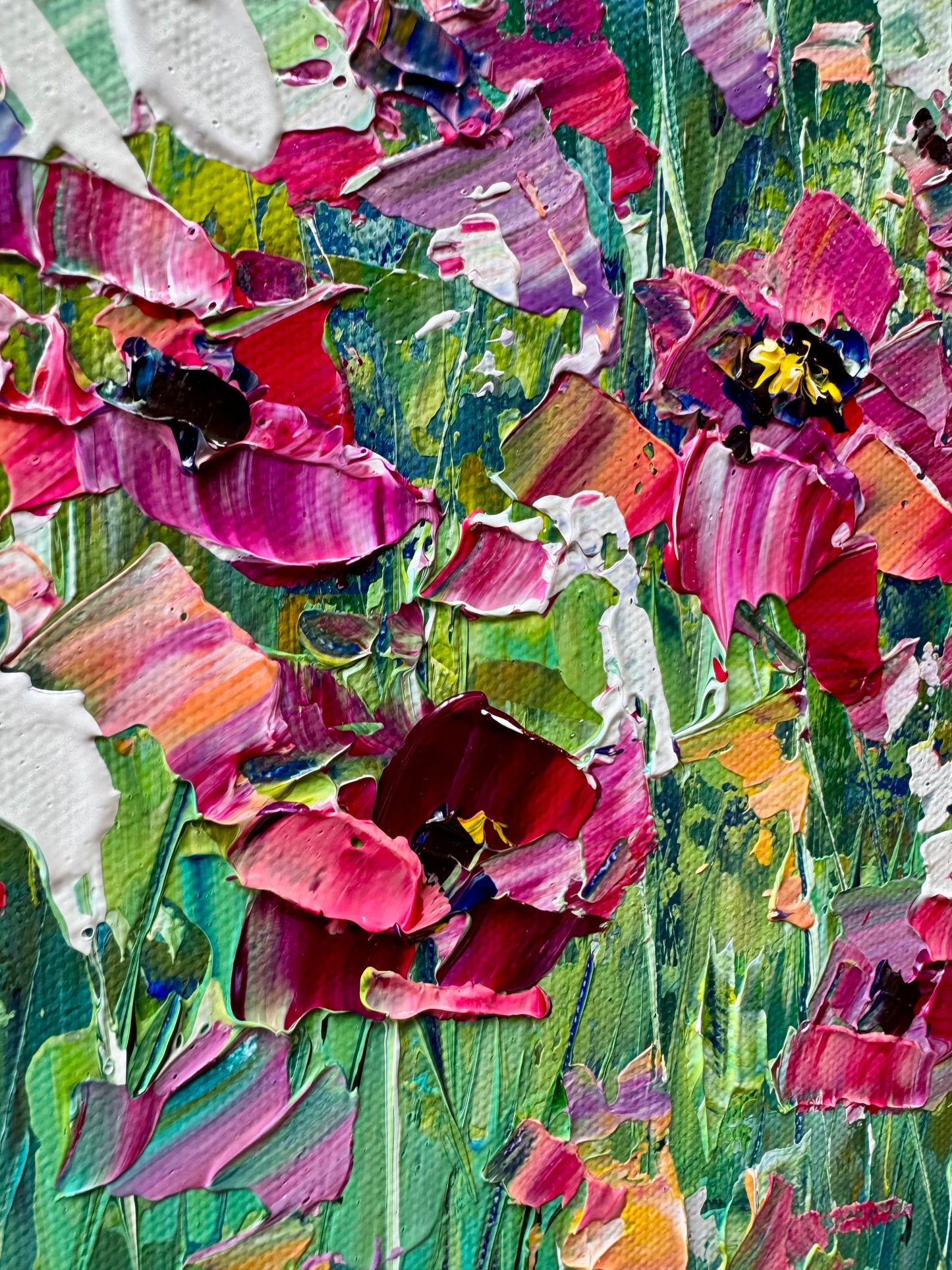 Dancing wildflowers