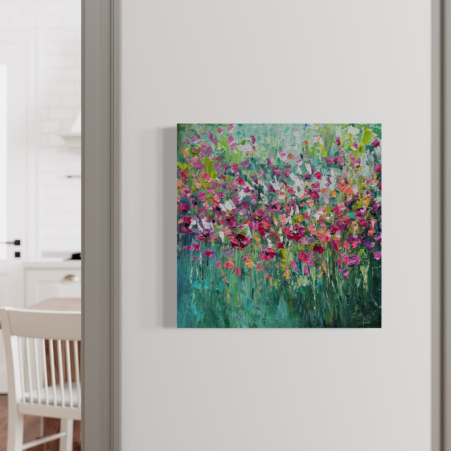 Dancing wildflowers