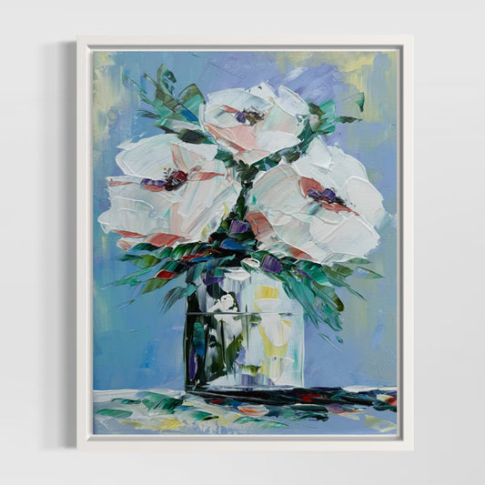 White flowers